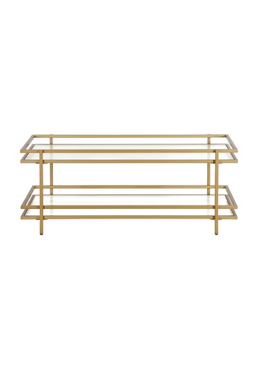 Yashira Gold Metal&cam Orta Sehpa