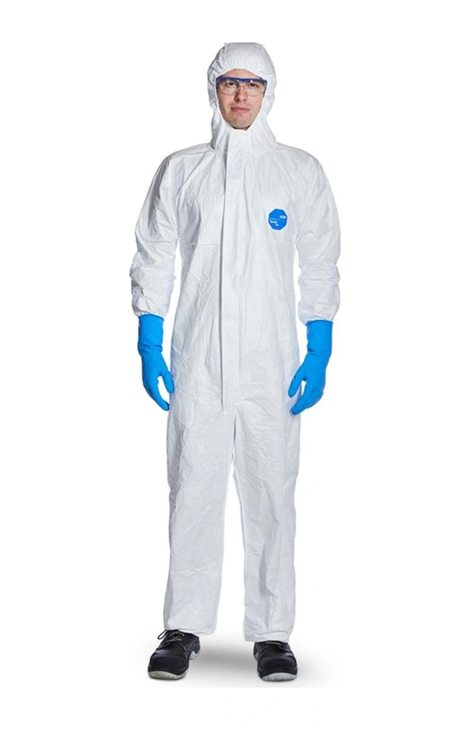 Tyvek 200 Easysafe Başlıklı Kimyasal Koruyucu Tek Kullanımlıktulum Xl