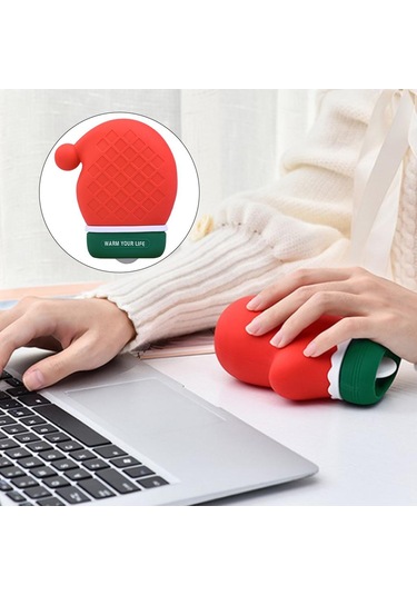 Suntek Noel Mikrodalga Isıtma Silikon Sıcak Su Şişesi