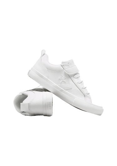 Converse Converse Pro Blaze Strap Unisex Çocuk Beyaz Günlük Ayakkabı 14683 Beyaz