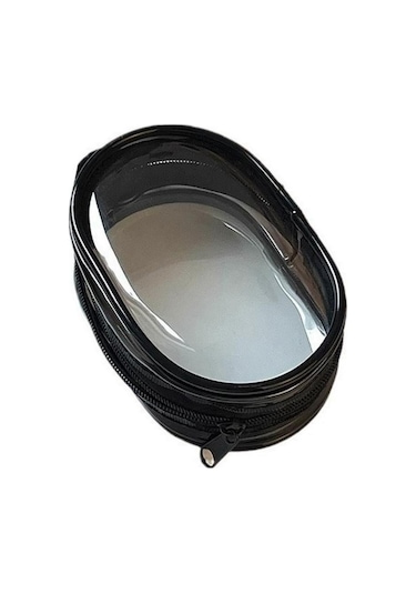 Konesam Transparent Siyah Kabloları Şarj Cihazlarını Kulaklıkları Topla Taşı, Taşınabilir Elektronik Aksesuar Organizer Kutusu