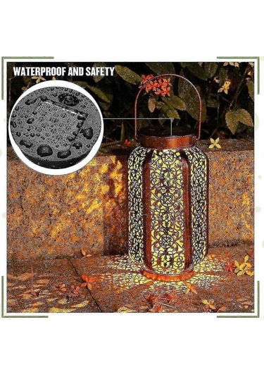 Bloomnest 6 Adet Güneş Enerjili Fener Kapak Işıkları, Out-a G1375 Uyumlu, Led Güneş Paneli, Su Geçirmez, Dış Mekan Işıkları Asorti Çok Renkli