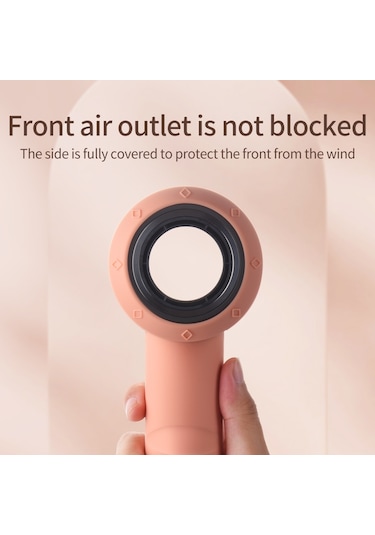 İçin Saç Kurutma Makinesi Darbeye Dayanıklı Silikon Koruyucu Kılıf Mercan Turuncusu