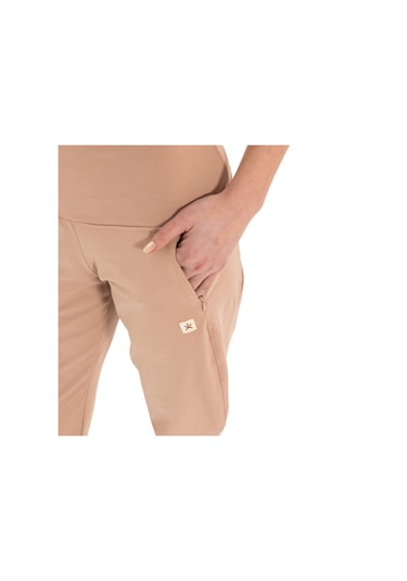 Inguz Organik Pamuk Yoga Pantolon Bej
