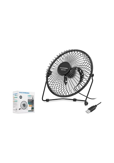 Hadron HDX7251 Metal 8" USB Masaüstü Taşınabilir Vantilatör