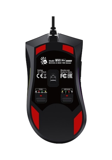 Bloody W90 Max Kablolu RGB Optik Oyuncu Mouse