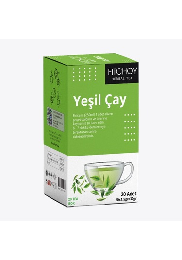 Fitchoy Yeşil Çay 20 Adet