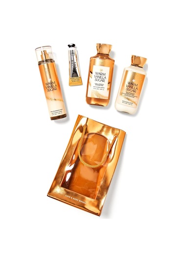 Bath & Body Works Warm Vanilla Sugar Cilt Bakım Seti