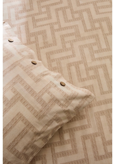 Kaşmir Home Sorento Çift Kişilik Nevresim Takımı Bej Bej