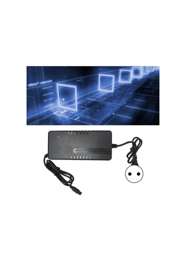 Tenfowee 24v 1.5a Güç Adaptörü, 3pın 9mm Havacılık Bağlantı Dişi , 100-240v Geniş Voltaj, Hızlı Şarj, Otomatik Kesme, Abs Malzeme, Avrupa Standardı