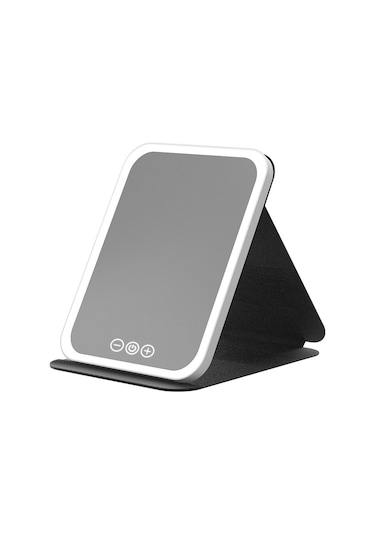 Geeroyoo Usb Şarjlı Led Makyaj Aynası - Üç Renk Işık, Dokunmatik Parlaklık, Çekirdekli Tasarım, Taşınabilir Ve Katlanabilir, Masaüstü/seyahat Kullanıma Uygun Siyah Büyük Boy Siyah Büyük Şarjlı Üç Renkli Işık Hd Ayna Dokunmatik Aydınlatma - Doğal Işık Geeroyoo Usb Şarjlı Led Makyaj Aynası - Üç Renk Işık, Dokunmatik Parlaklık, Çekirdekli Tasarım, Taşınabilir Ve Katlanabilir, Masaüstü/seyahat Kullanıma Uygun Siyah Büyük Boy Siyah Büyük Şarjlı Üç Renkli Işık Hd Ayna Dokunmatik Aydınlatma - Doğal Işık