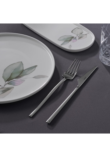 Jumbo Leaf Verdance 26 Parça 6 Kişilik Kahvaltı Takımı Beyaz