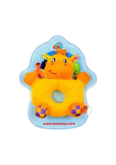 Sozzy Çıngıraklı Zürafam Szy-104 Çok Renkli