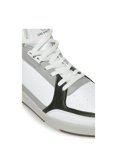 Salvano Best Hı 3fx Beyaz Erkek High Sneaker Beyaz