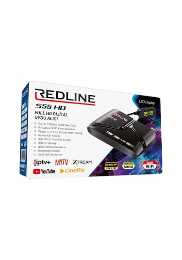 Redline S55 WİFİ FHD Uydu Alıcısı