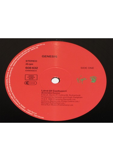 Genesıs - Land Of Confusion - Maxı Single