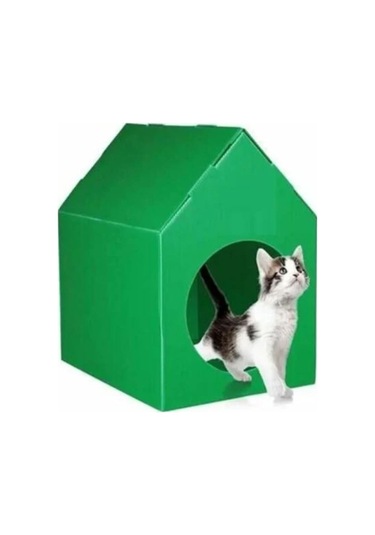 Suya Dayanıklı Plastik Kedi Evi 35 x 58 x 25 CM