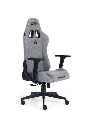Titanseat Beast Chromium Kumaş Oyuncu Koltuğu Gri