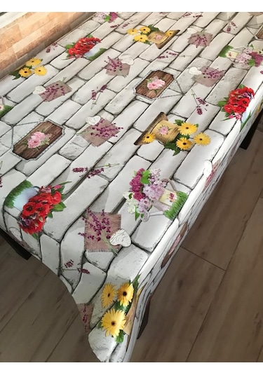 Muşamba Astarlı Pvc Masa Örtüsü