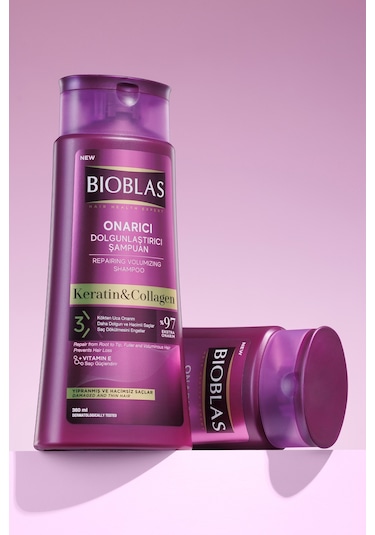 Keratin Kolajen Saç Bakım Yağı 100 Ml + Saç Bakım Şampuanı 360 Ml