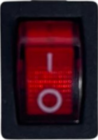 Kare On-off Işıklı Anahtar 3 Pin Switch 10 Adet