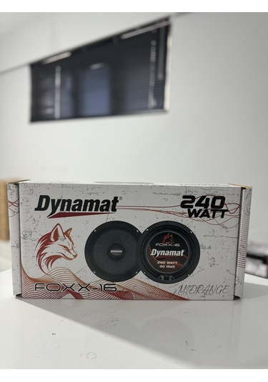 Dynamat Foxx-16 16cm Midrange Hoparlör Takımı