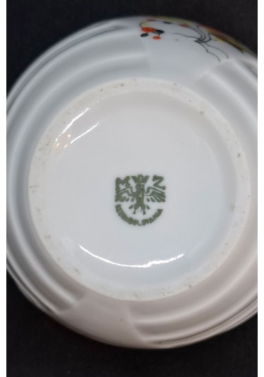 Mz Porzellan Çekolslovak Vintage Çay Fincanı 2 Parça 200 Ml Turuncu