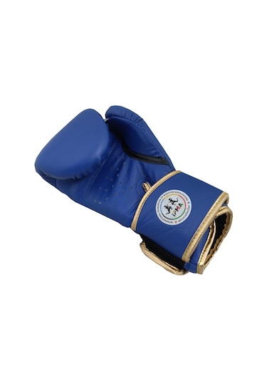 Dragondo 30218-p Martina Muaythai Federasyon Onaylı Boks Eldiveni Mavi