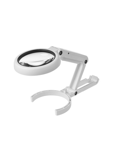 Urbannest 5x/10x El Tipi Masa Büyüteci, Led Işık Ve Stand, Usb İle Çalışan, Aydınlatmalı Büyüteç, El Sanatları Ve Hobi Aracı