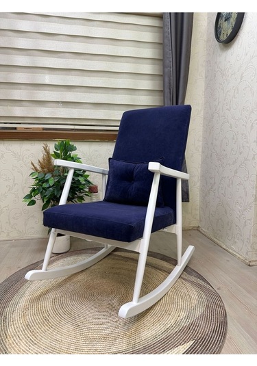 Asedia Trend Lake Lacivert Sallanan Sandalye