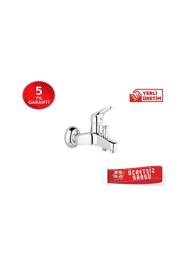 Aç-Kapa Mix Banyo Duş Bataryası Krom - Parlak