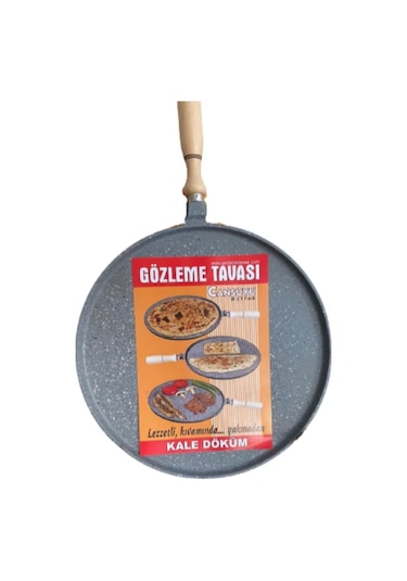 Cansuyu Gözleme Tavası Gri 36 CM