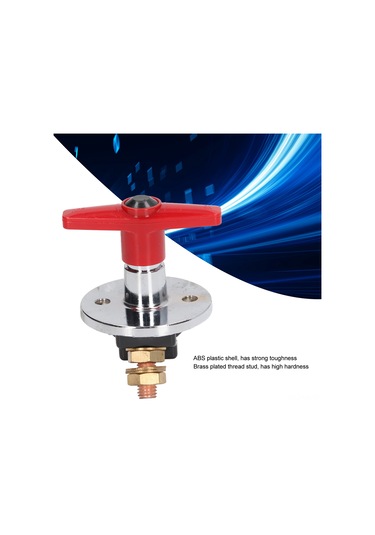 Vkemall Racing Araç Ve Botlar İçin Akü Korumalı Kesici Anahtar, 300a-1000a Akım Kapasitesi, Abs-krom Kapak, Hızlı Devre Kesme Fonksiyonu