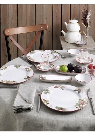 Pierre Cardin Berry 31 Parça Kahvaltı Takımı Çok Renkli