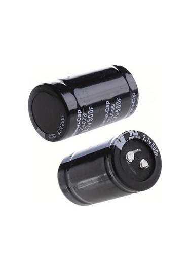 Lumaworld 2 Adet 500f Farad Kondansatör 35x60mm 2.7v Süper Araç Redresörü
