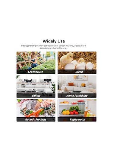 Springsun 230v 16a Akıllı Termostat Priz - Akvaryum İçin Dokunmatik Ekran, Soğutma/ısıtma Ve Zamanlayıcı