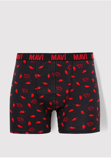 Mavi - Siyah Boxer 0911631-900