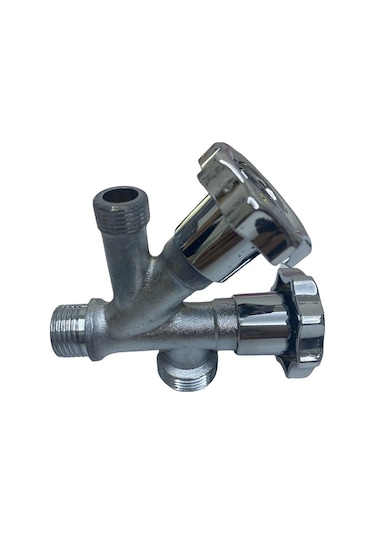 Dual Çiftli Çatallı Çamaşır Makinesi Ara Taharet Musluk Ara Musluk Renkli