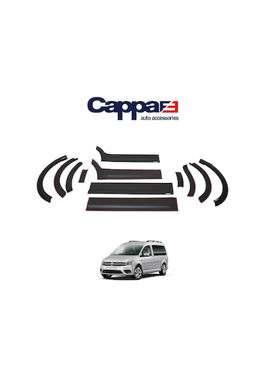 Cappafe Vw Caddy Dodik Seti U.ş. 12 Prç (çift Sürgülü) 2015-2020 N11.789