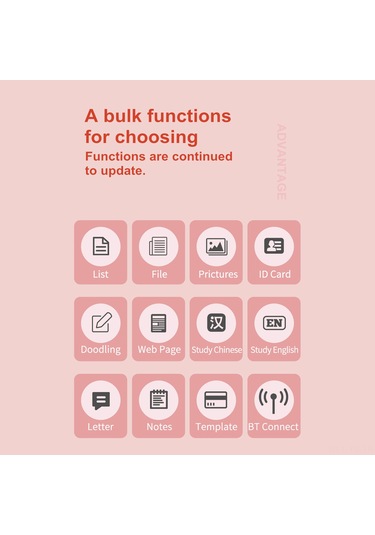 Yunboo A8 Mini Termal Yazıcı 203dpı - Bluetooth İle Fotoğraf, Not, Hata Kağıdı Ve Alışveriş Fişi Yazdırıcı - 1000mah Batarya Ve 57mm Kağıt Beyaz