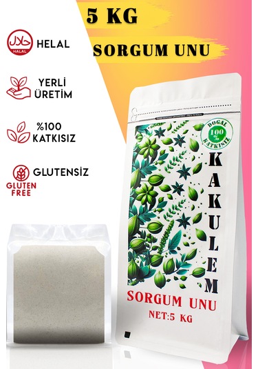 Kakulem Glutensiz Yerli Sorgum Darı Unu 5 Kg