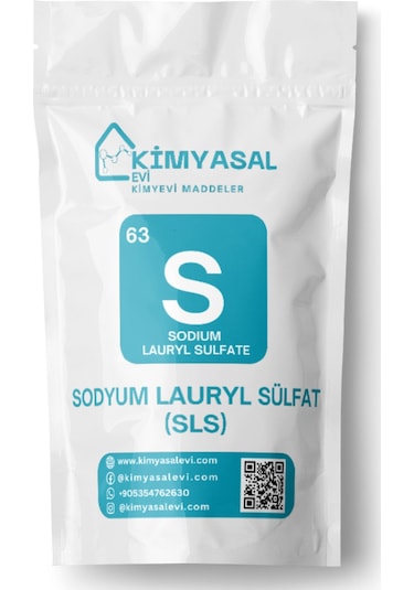 Sodyum Loril Sülfat-sodium Lauryl Sulfate Sls 500 Gr