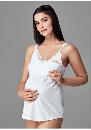 Eros Ersk510 Lohusa Atlet - Beyaz Beyaz