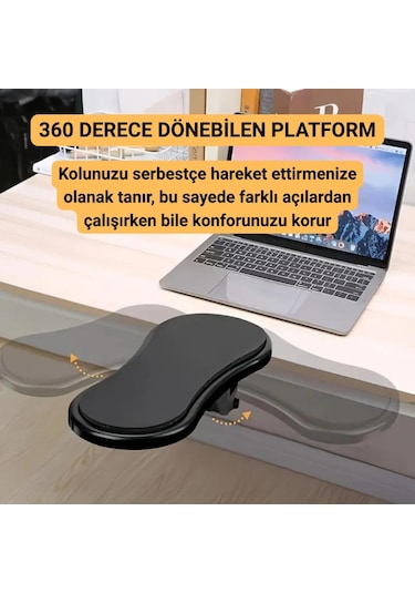 Coofbe Masa Koltuk İçin Kol Dayama Pedi Ayarlanabilir Dönebilen Bilgisayar Kol Dayanağı Kol Dayama Pedi Dragon Ball