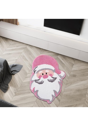 Suntek Yılbaşı Halısı Kaymaz Profesyonel Yumuşak Noel-baba Noel Baba