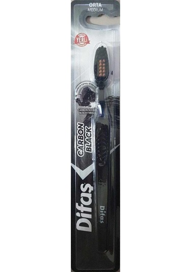 Difaş Carbon Black Diş Fırçası Siyah