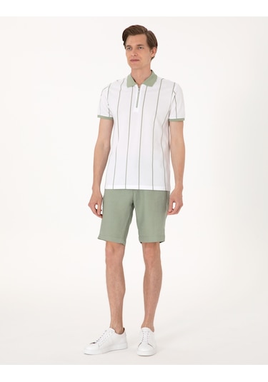 Pierre Cardin Erkek Çağla Tişört 50307519-vr016 Çağla