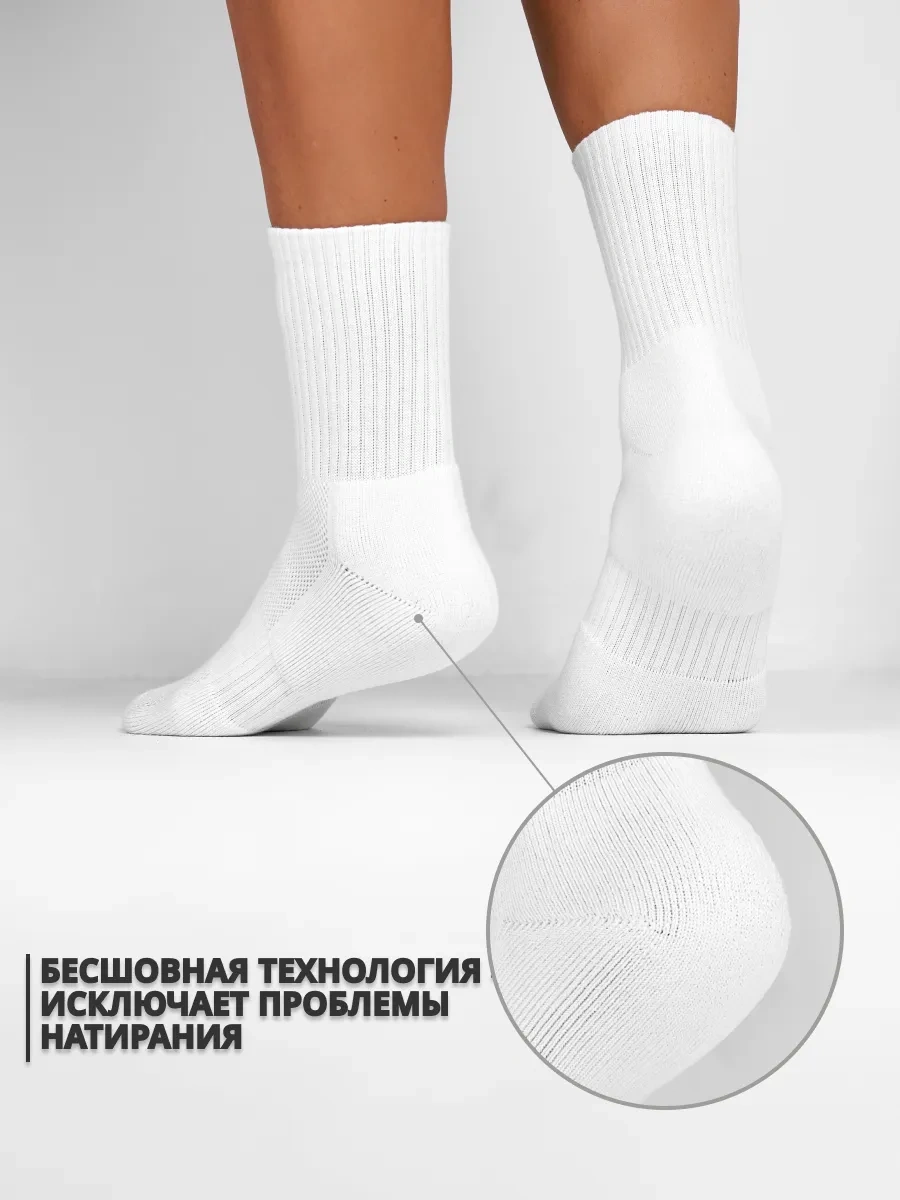 Coolsocks Spor Çorapları Uzun, 3 Çift Set 388781384 Beyaz