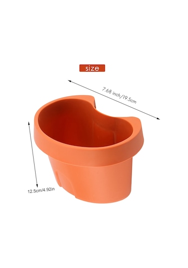 Adet/grup Benzersiz Oluk İniş Borusu Bahçe Saksısı Drenaj Borusu Çiçek Saksıları Küvetler Drenaj Borusu Bahçe Saksıları
