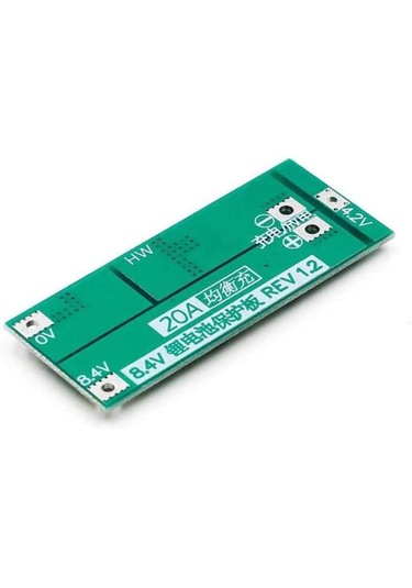 2s 20a Bms 8.4v 18650 Lityum Pil Şarj Koruma Devresi Balanslı